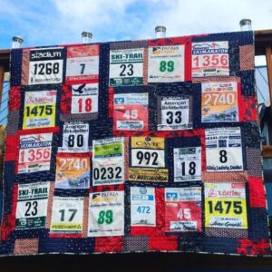 Marathon Race Number Quilt Blanket Hm26 Aw  Quilt